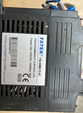 永宏plc FBs-60MAT2-AC，功能完好，成色如图，