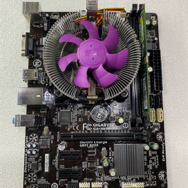 包邮 H81主板+i5 4590+4G内存套装