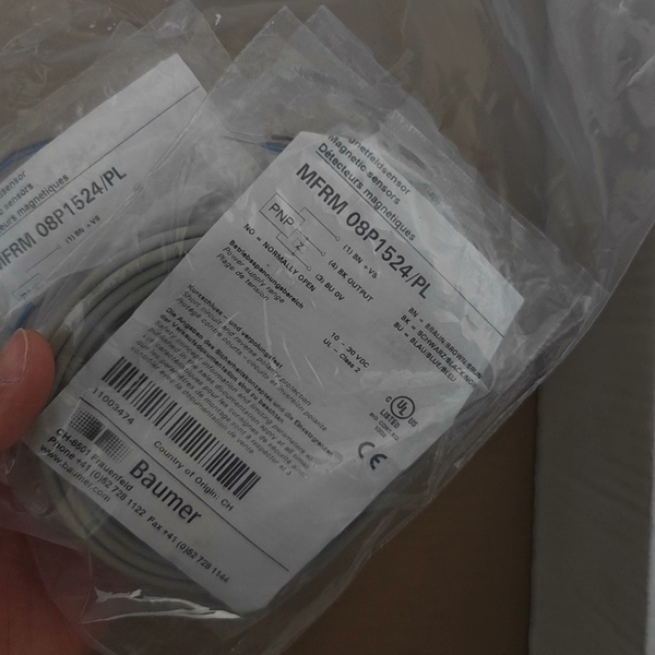 Baumer堡盟MFRM 08P1524/PL磁式接近开关1