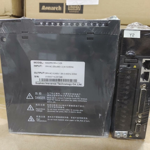 IS620PS1R6I-C-ES，汇川200W脉冲式编码器伺【议价】