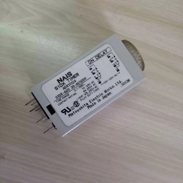ADX11124 NAIS时间继电器 S1DX-A2C 3S-AC120V