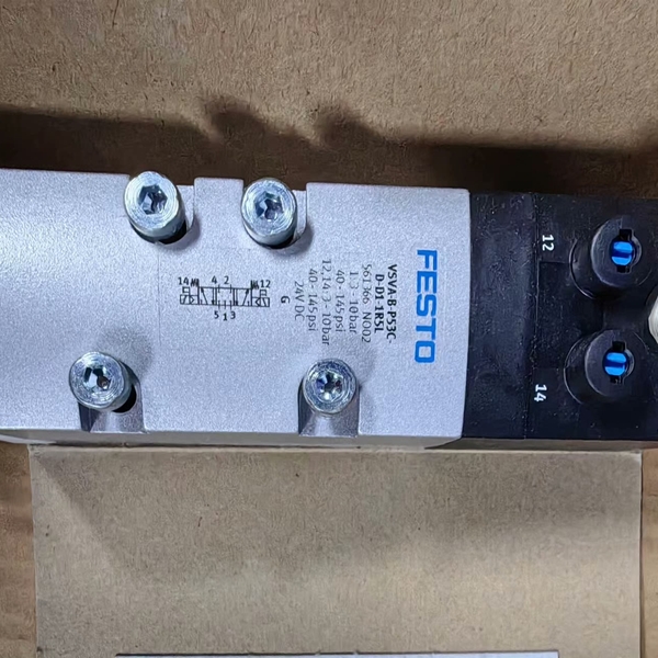 订货号561366、FESTO 三位五通中封式电磁阀、型号V议价