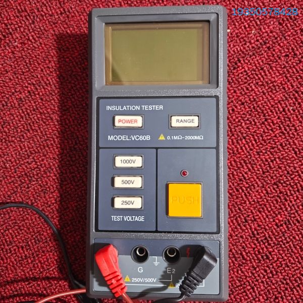 MC品牌VC60B绝缘电阻仪，测量范围0.1MΩ-200需