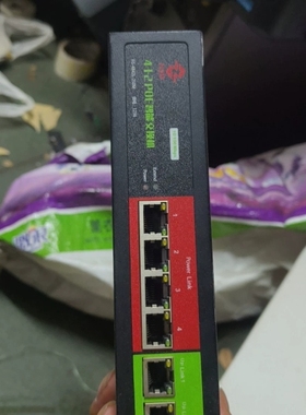 议价82 智能poe交换机 fg-4882L-250M，成色如