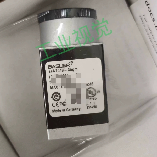 巴斯勒工业相机，acA2040-35gm，400w黑白相机，