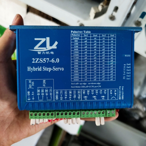 智力闭环驱动器。2ZS57－6.0。成色如图。功能包好