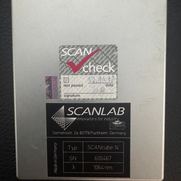 德国进口scanlab振镜scancube 14光斑 红外1