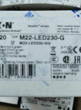 M22-LED230-G绿色按钮灯基座适用于M22系列