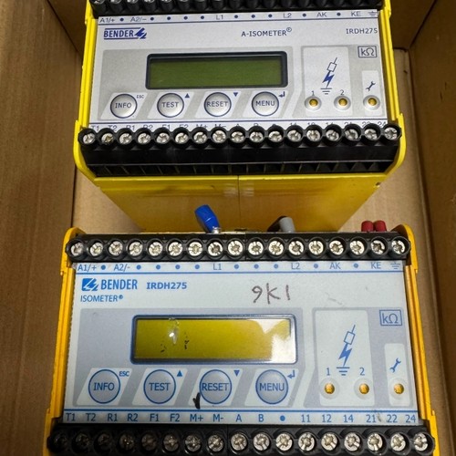 BENDER IRDH275B-435绝缘监测仪 功能正常一