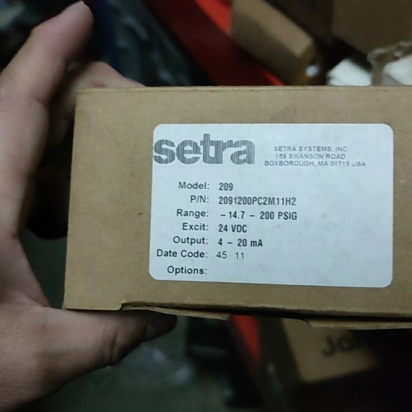Setra西特209压力变送器2091200PC2M11H2