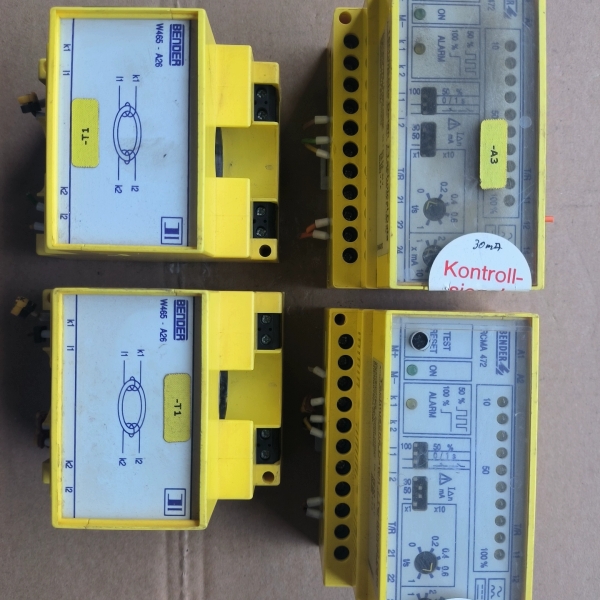 BENDER本德尔RCMA472LY-21电流检测互感器(请询价)