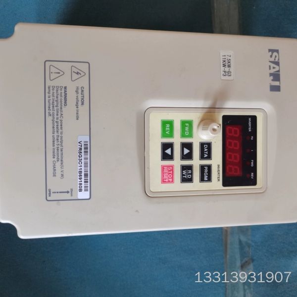 三精变频器V7R5G3/V011GP3成色，功能议价也可维修