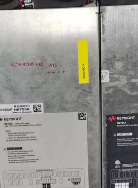 是德N6791A电子负载模块60V，20A，100W。功能正