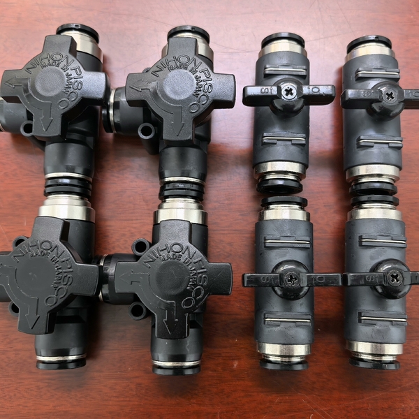 PISCO球阀HBV,BVU,未用过，宝贝实物如图！