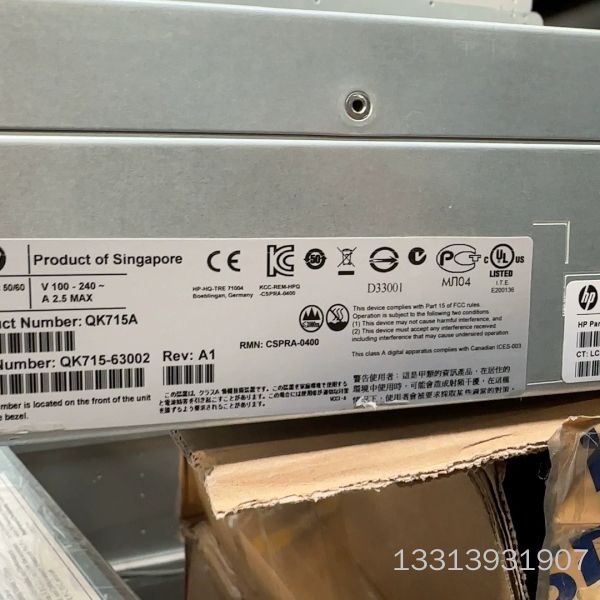 QK715-63001 671989-002HP EVAQ议价也可维修
