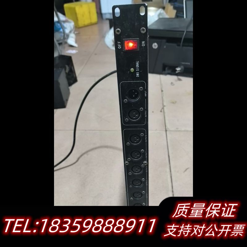 8路DMX信号放大器 实物拍摄 细节成色 功能包好议价