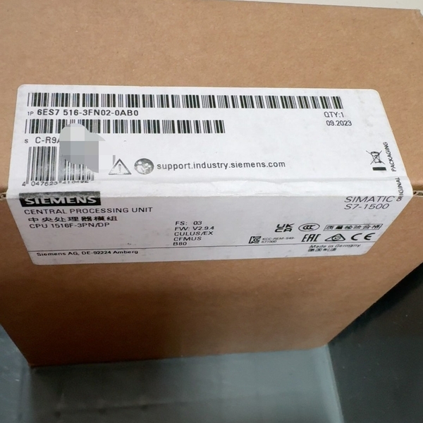 516-3FN02  2023. 09#PLC【议价】