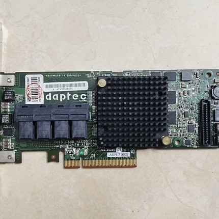 议价Adaptec ASR-71605 阵列卡 RAID 4口8