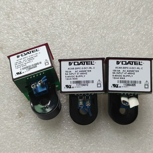 DATEL数字安培计4位，ACA5-20PC-3-DC1-R