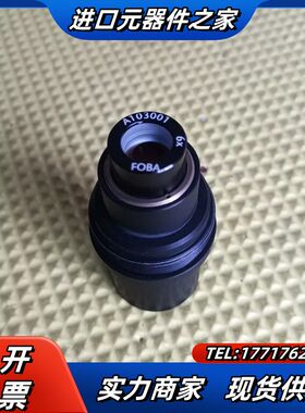 FOBA镜头A103001是6倍镜  功能完好 非常清晰，成议价