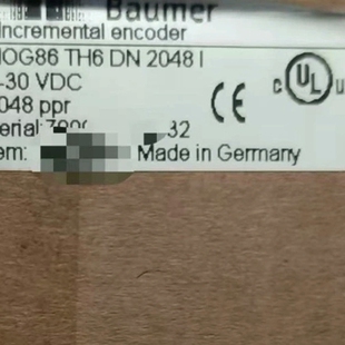 堡盟Baumer编码器HOG86 TH6 DN2048I