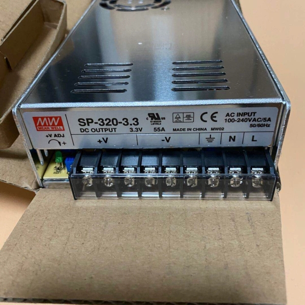 全新原装SP-320-3.3台湾明纬3.3V55A开关电源6