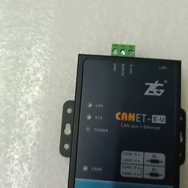 周立功ZLG致远电子CANET-E-U工业级以太网转CAN模