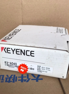 KEYENCE基恩士模块 KV-AD40 99新 带包装【议价】