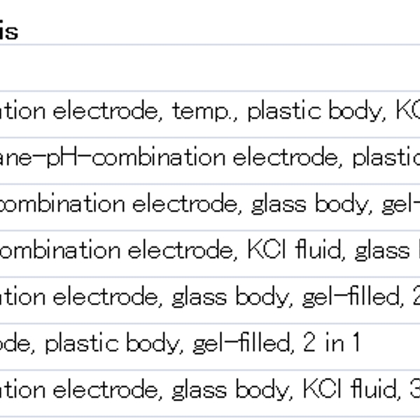 赛多利斯电极PY-P50PY-P51PY-P52PY-P53PY-P54PY-P55PY-P56