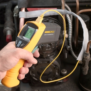 高精度电子测温仪 福禄克F561CH红外线测温仪Fluke561ch手持接触式