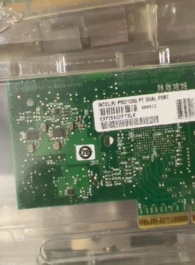 [维修]英特尔EXPI9402PTBLK 双口千兆电口网卡，全新原装