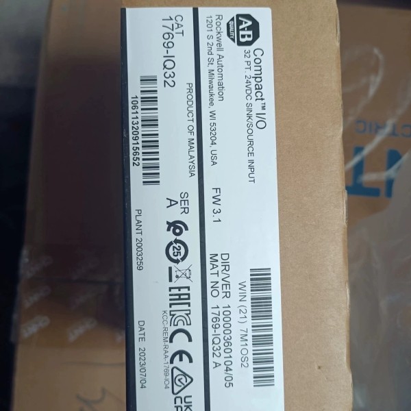 AB  PLC模块1769-IQ32