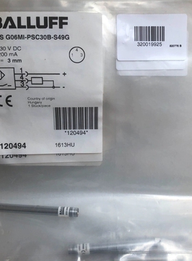 巴鲁夫 BES02UY  BES G06MI-PSC30B-