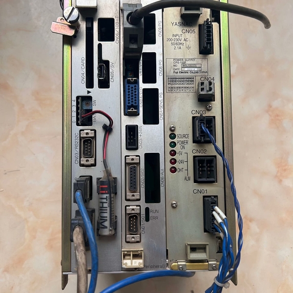 安川机器人CPU模块JZNC-XRK01D，带电源CPS-1