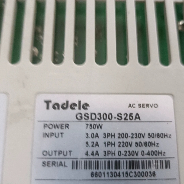 泰德奥   TADELE驱动器   GSD300-S25A【议价】