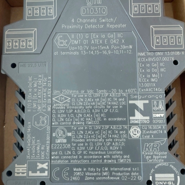 GML安全光栅继电器D1031Q