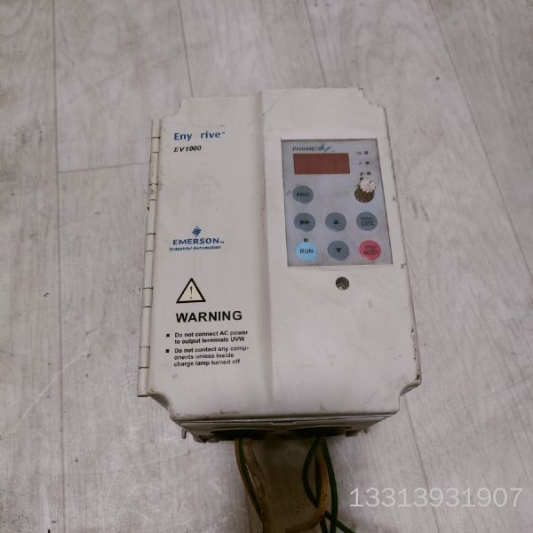 艾默生变频器EV1000-2S0015G议价也可维修