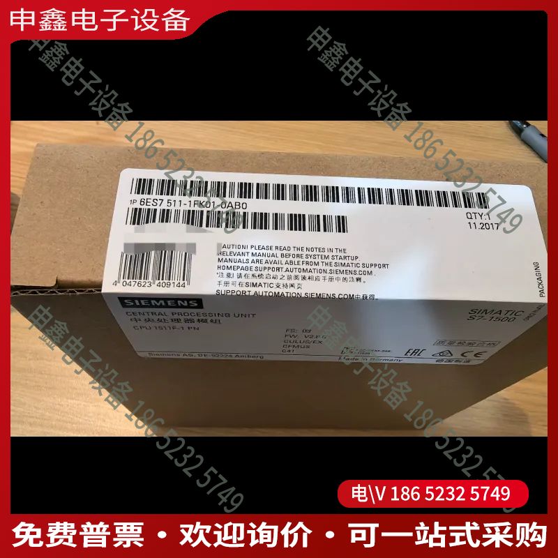 议价：6ES7511-1FK01-0AB0 模块