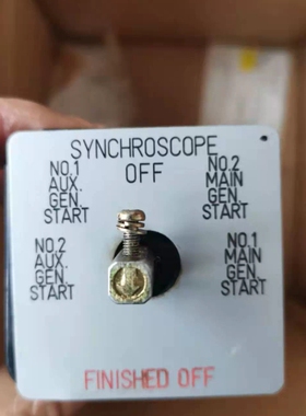 SYNCHROSCOPE FINISHED OFF