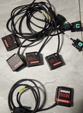 迈思肯条码读码器MS-3LASER 有4个，FIS-6300