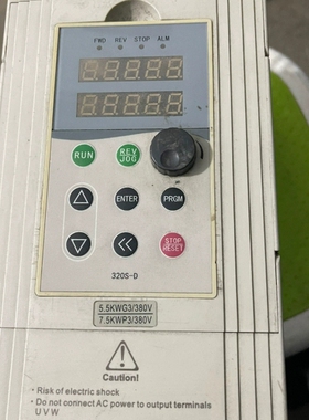 【议价】变频器JTE320S-V0055G3/5.5KW/380V