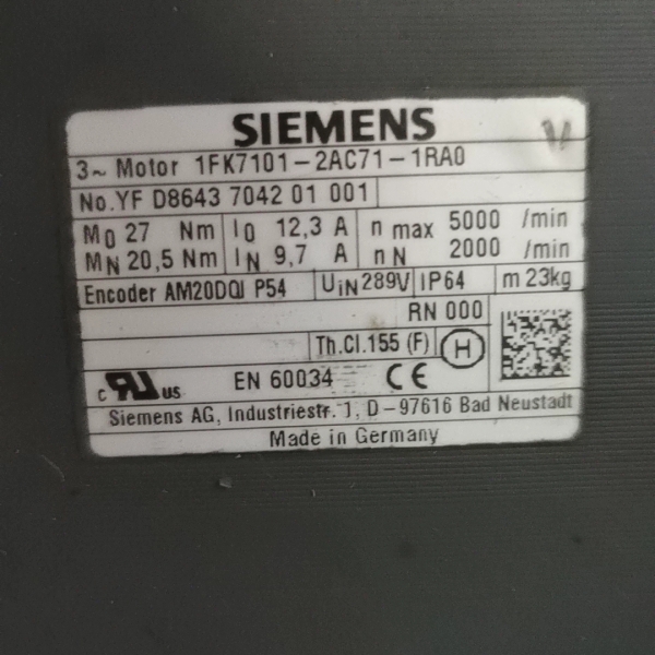 1FK7101-2AC71-1RA0 电机