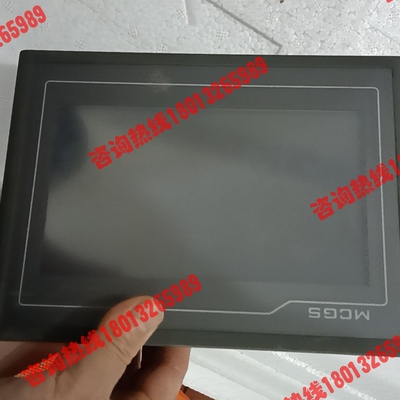 昆仑通态触摸屏TPC7062KD，嵌入式一体化触摸屏，拆机的