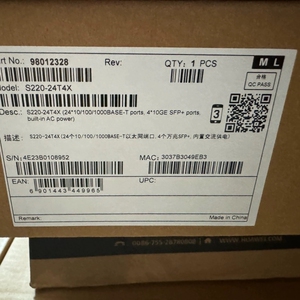 [维修]全新华为坤灵S220-24T4X  设备24口千兆电口，4端