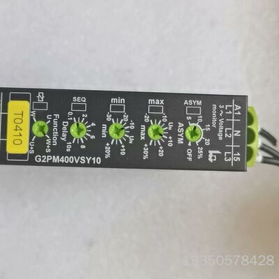 TELE三相电压监控继电器G2PM400VSY10，几乎详谈