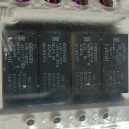 [议价]日本原装进口正品 OMRON 欧姆龙 继电器模组 G6B-1