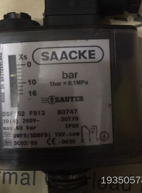 SAACKE DSF152F913详谈