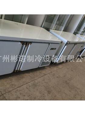 经济款工式作冷柜卧作保鲜柜 匹配全套厨房台设备 带靠背直冷无品
