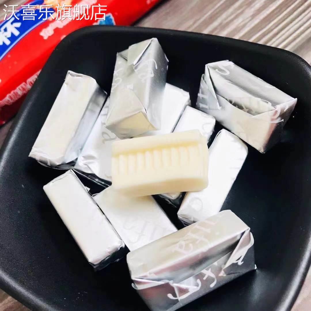 世界杯口嚼糖充气糖果糖条果味软糖经典校园怀旧可乐味可吞咽零食