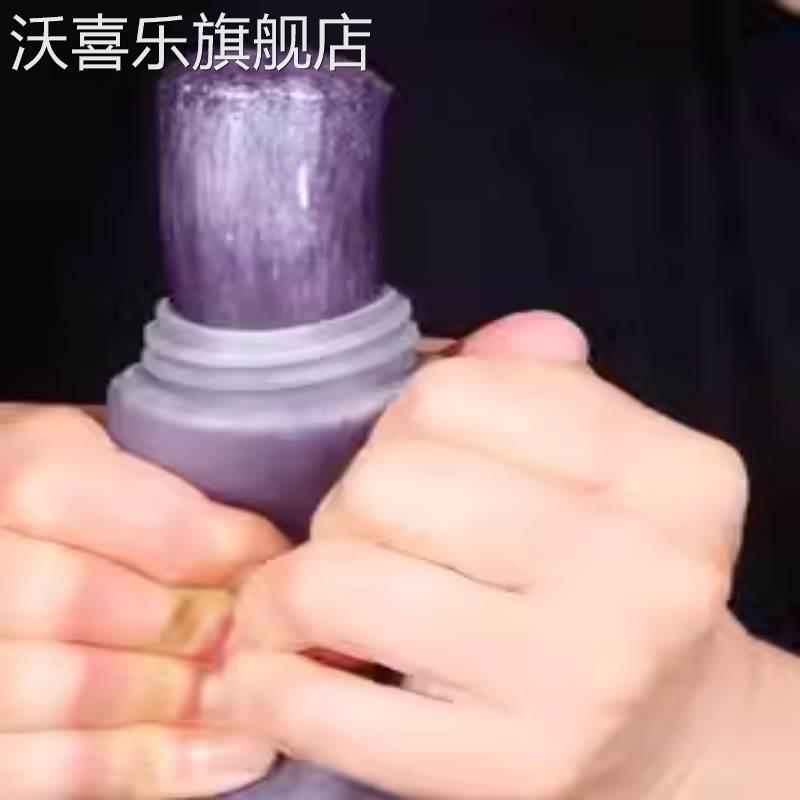 网红抖音快手同款蜂蜜膏果冻吃播asmr咀嚼食音琥珀宝石樱花糖水晶
